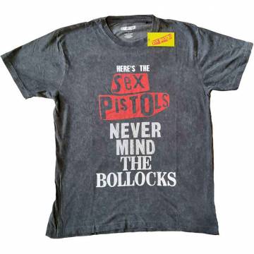 【予約商品】THE SEX PISTOLS バンドTシャツ ユニセックス: NMTB Distressed (Wash Collection) - BLACK