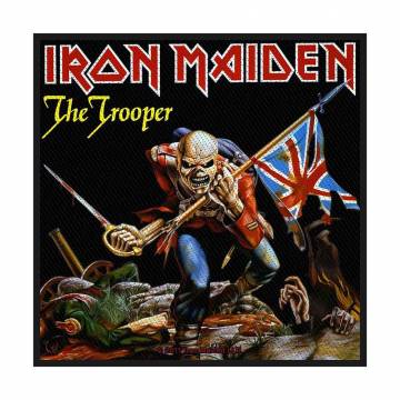【予約商品】IRON MAIDEN Woven Patch: The Trooper (Retail Pack) (Standard)