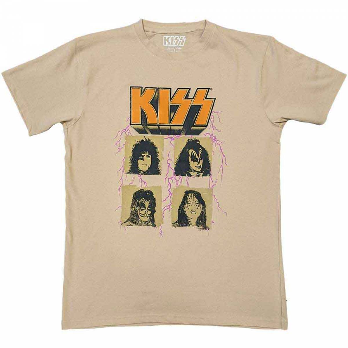 【予約商品】KISS ユニセックスTシャツ: Lightning Photo