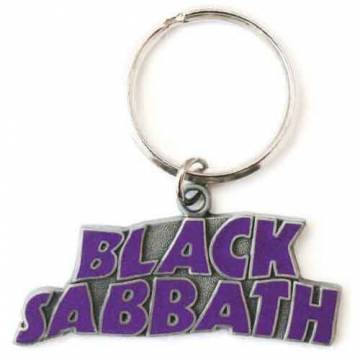 【予約商品】BLACK SABBATH Keychain: Wavy Logo (Enamel In-fill)