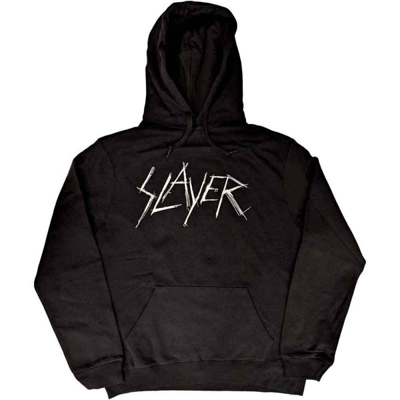 【予約商品】SLAYER Unisex Pullover Hoodie: Scratchy Logo (Black)