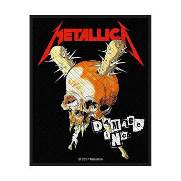 【予約商品】METALLICA Woven Patch: Damage Inc (Standard)
