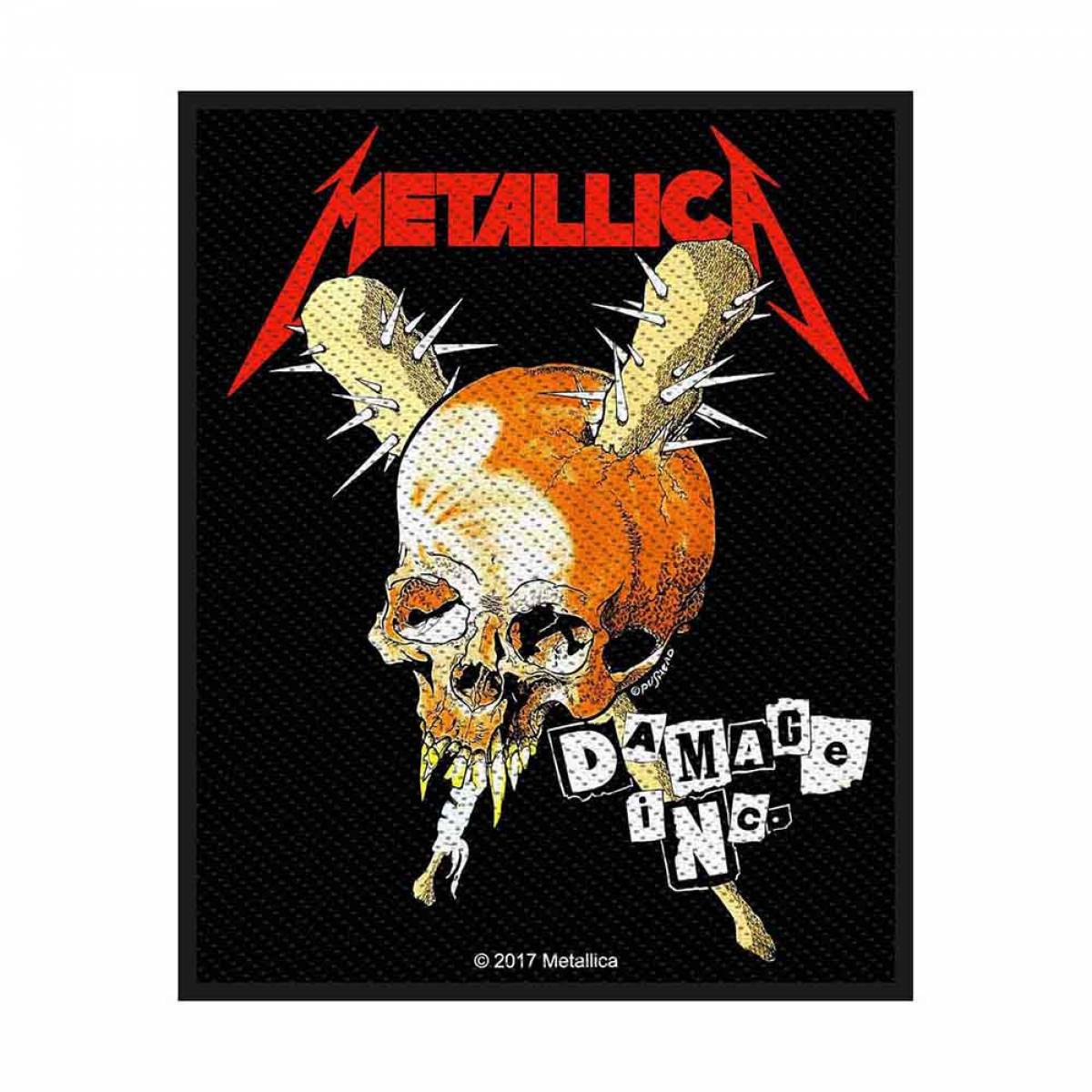 【予約商品】METALLICA Woven Patch: Damage Inc (Standard)