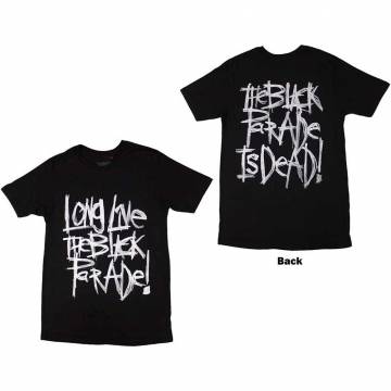 【予約商品】MY CHEMICAL ROMANCE ユニセックスTシャツ: Long Live The Black Parade (Back Print)