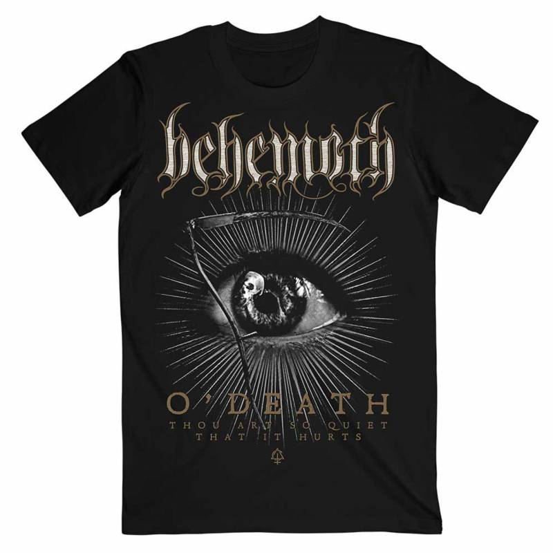 【予約商品】BEHEMOTH バンドTシャツ ユニセックス: O'Death (Black) (Back Print)
