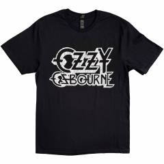 【予約商品】OZZY OSBOURNE バンドTシャツ ユニセックス: Vintage Logo (Black)