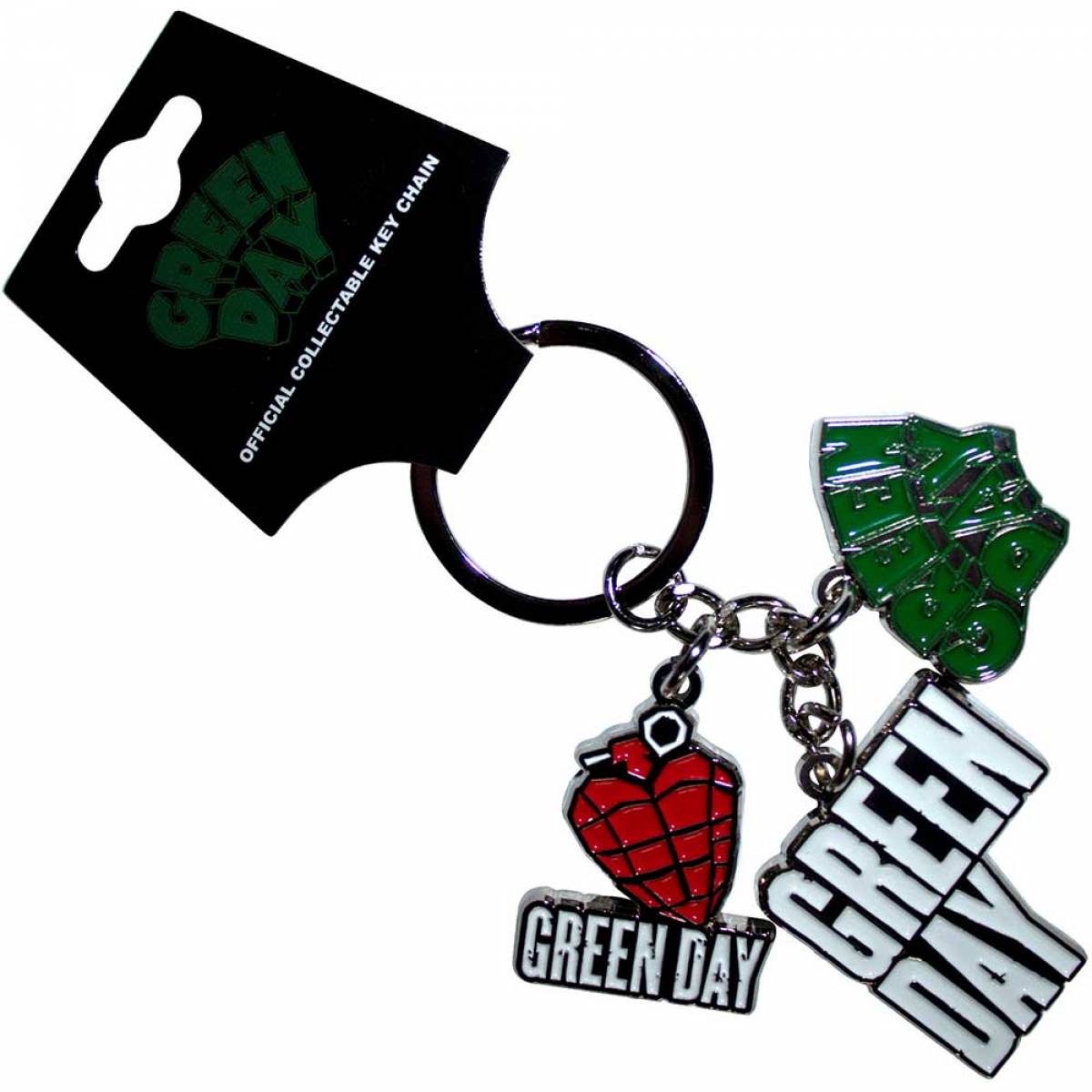 【予約商品】GREEN DAY Keychain: Logo Charms