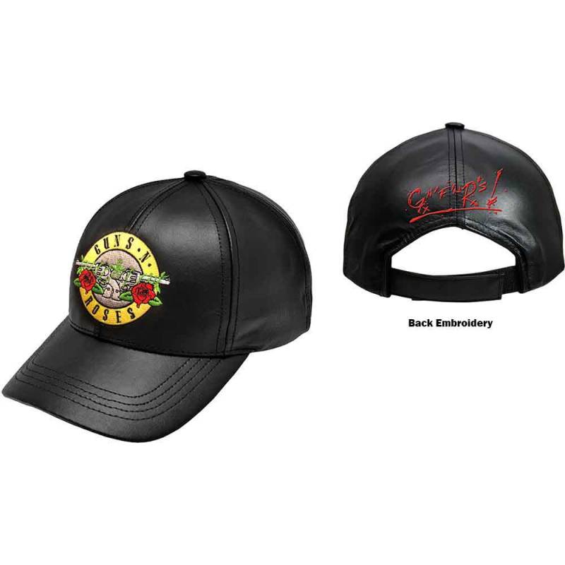 【予約商品】GUNS N' ROSES Unisex Baseball Cap: GnFnRs (Black) (Back Print)
