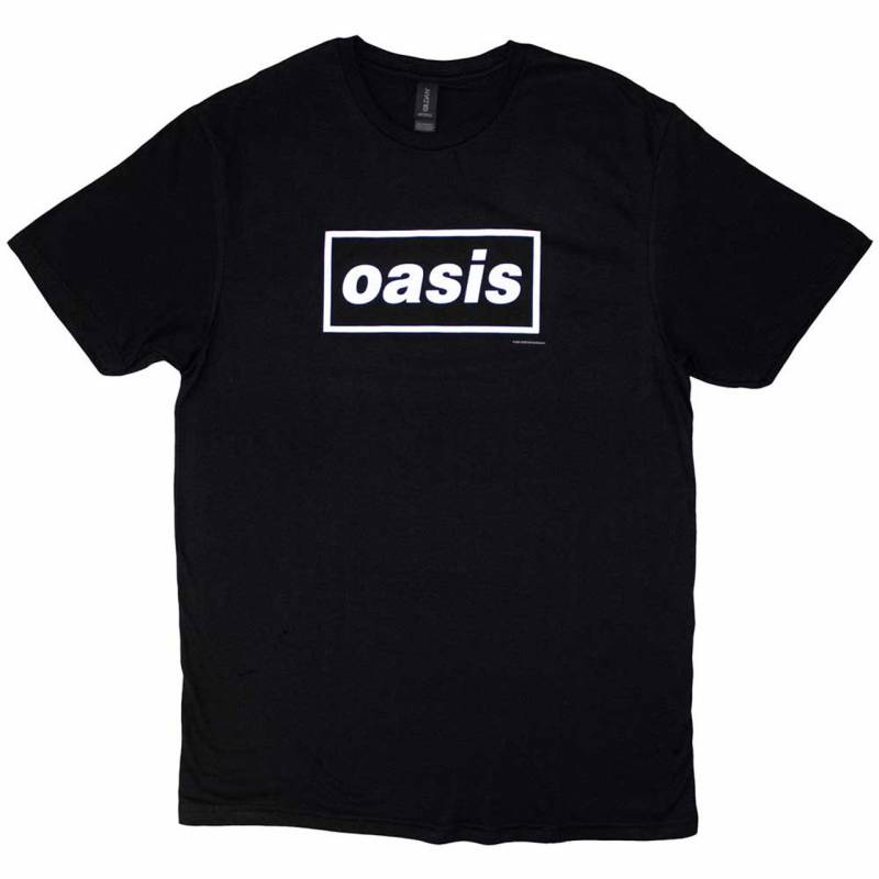 【予約商品】OASIS バンドTシャツ ユニセックス: Decca Logo (Black)