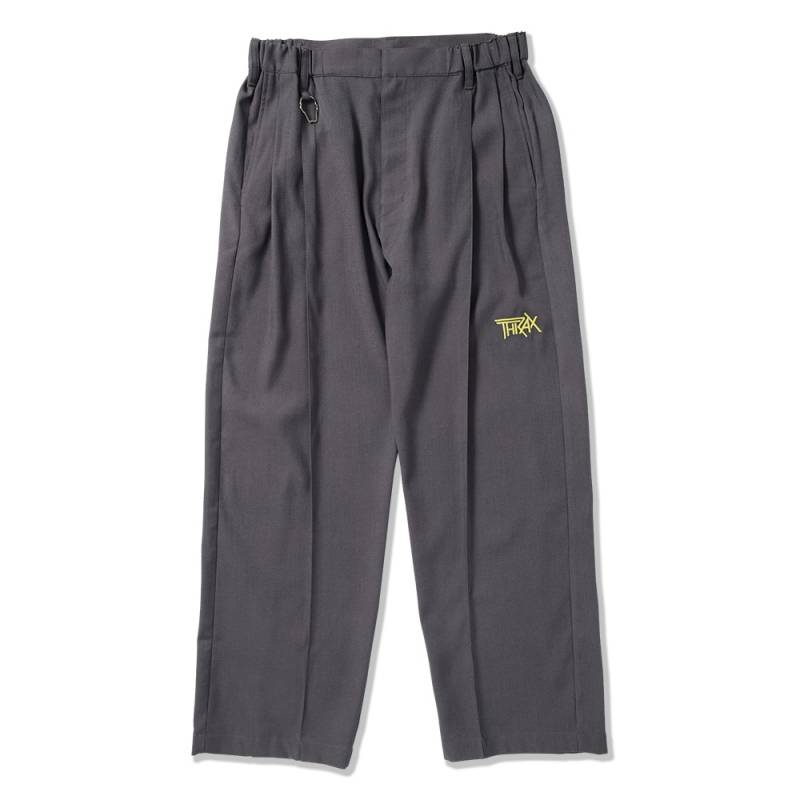 【予約商品】PUNK DRUNKERS (パンク・ドランカーズ) THRAXパンツ - GRAY