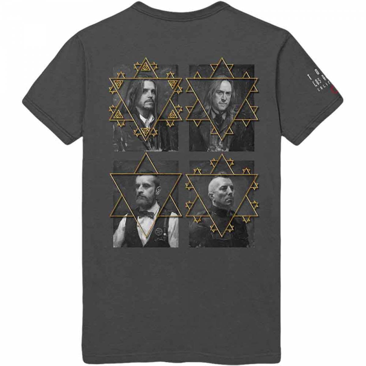 【予約商品】TOOL バンドTシャツ ユニセックス: Full Portraits (Grey) (Back Print) - GREY