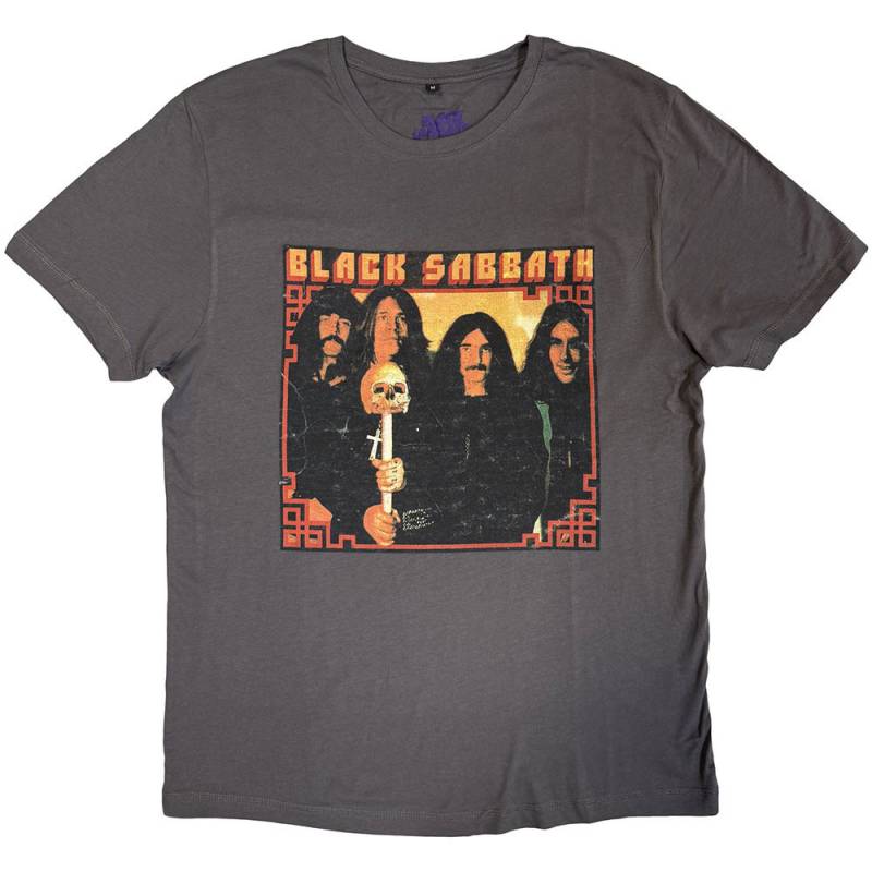 【予約商品】BLACK SABBATH バンドTシャツ ユニセックス: Japan Photo (Charcoal Grey)