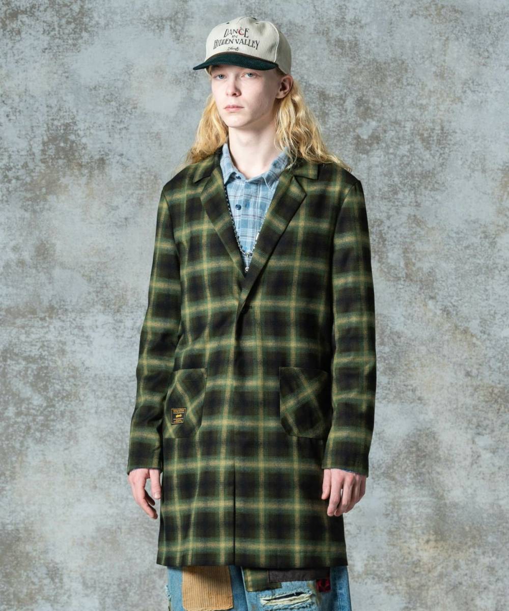 【予約商品】glamb(グラム)GB0325/SH04 : Alternative Gown Shirt / オルタナティブガウンシャツ - Green
