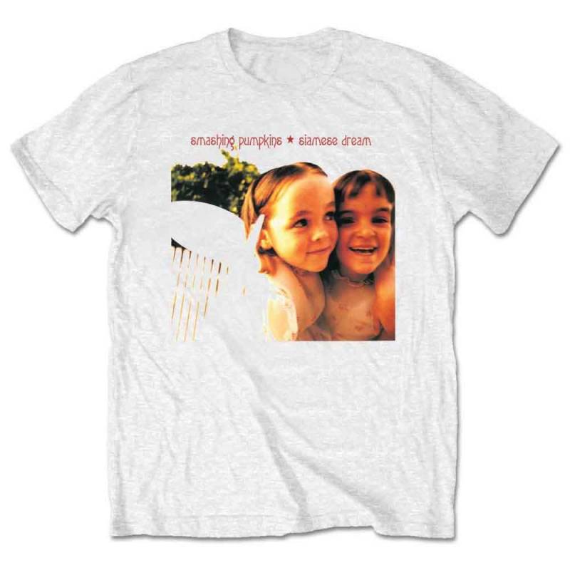 【予約商品】THE SMASHING PUMPKINS バンドTシャツ ユニセックス: Dream (White) - WHITE