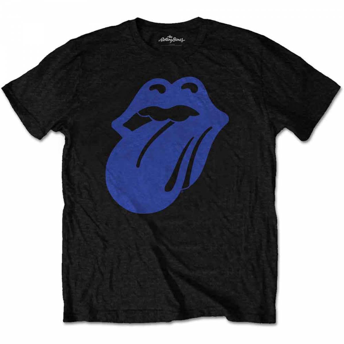 【予約商品】THE ROLLING STONES バンドTシャツ ユニセックス: Blue & Lonesome 1972 Logo- BLACK