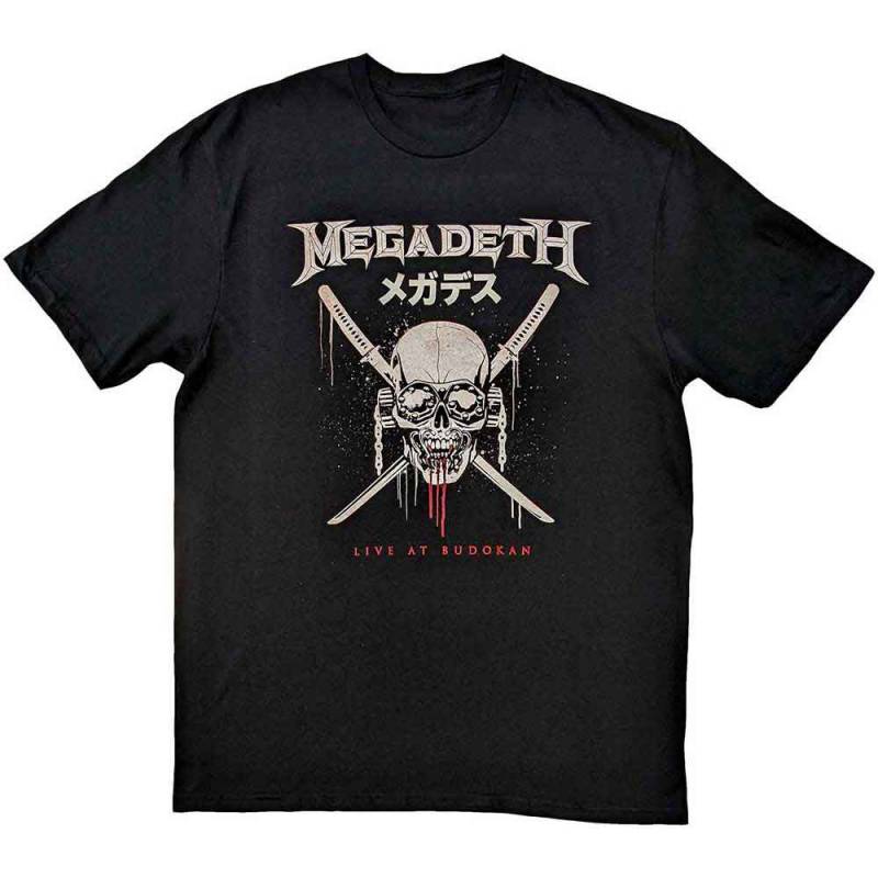 【予約商品】MEGADETH バンドTシャツ ユニセックス: Crossed Swords (Black)