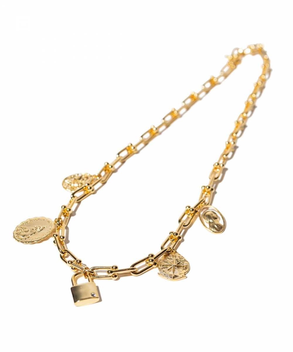 【予約商品】glamb (グラム)
GB0223/AC17 : Multi Charm Necklace / マルチチャームネックレス - Gold