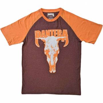 【予約商品】PANTERA Unisex Raglan Tシャツ: Skull