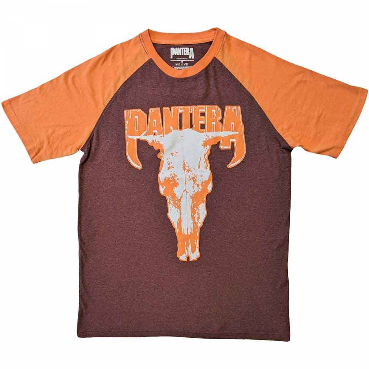 【予約商品】PANTERA Unisex Raglan Tシャツ: Skull