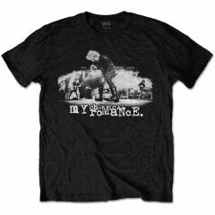 【予約商品】MY CHEMICAL ROMANCE バンドTシャツ ユニセックス: MCR Live (Black)