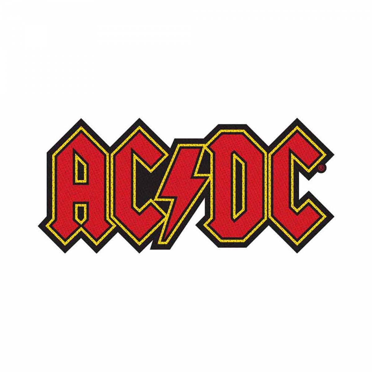 【予約商品】AC/DC Woven Patch: Logo Cut-Out (Standard)