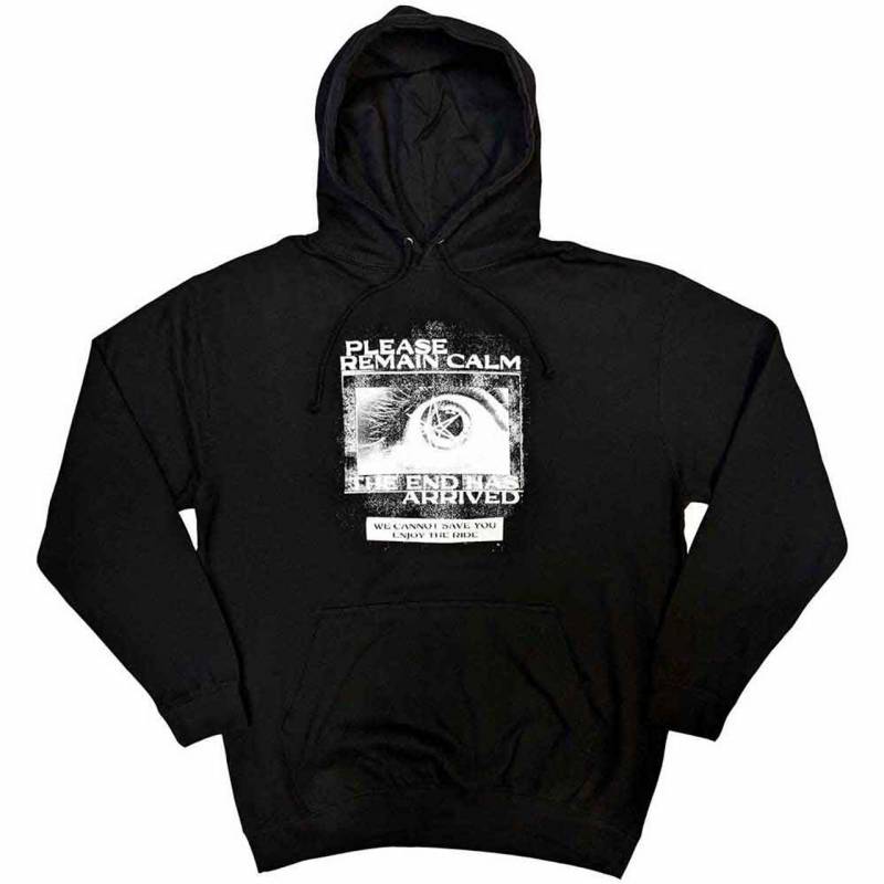 【予約商品】BRING ME THE HORIZON Unisex Pullover Hoodie: Remain Calm FP (Black)