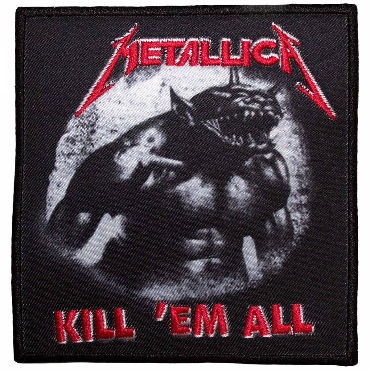 【予約商品】METALLICA Printed Patch: Kill 'Em All / Jump In The Fire (Standard Size)