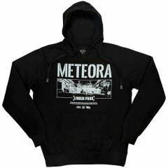 【予約商品】LINKIN PARK Unisex Pullover Hoodie: Meteora Wall Art (Black) - BLACK