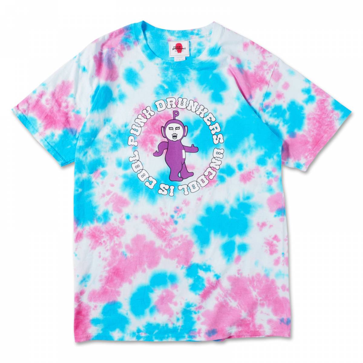 PUNK DRUNKERS タイダイーズTEE - PURPLE