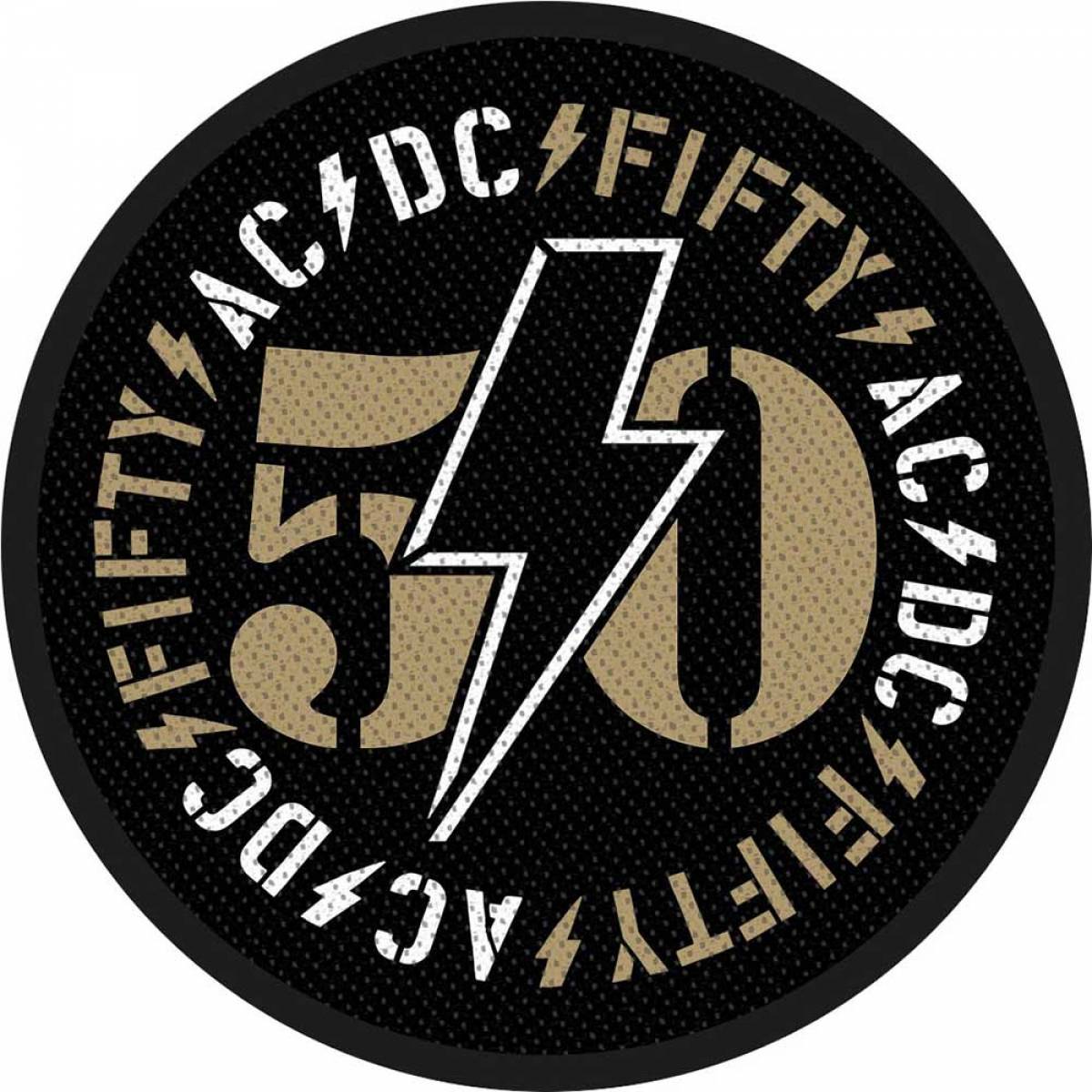 【予約商品】AC/DC Woven Patch: Fifty