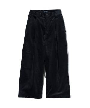 【予約商品】glamb(グラム) GB0424/P09 : Tuck Corduroy Pants / タックコーデュロイパンツ - Black