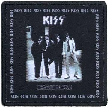 【予約商品】KISS Standard Printed Patch: Dressed To Kill