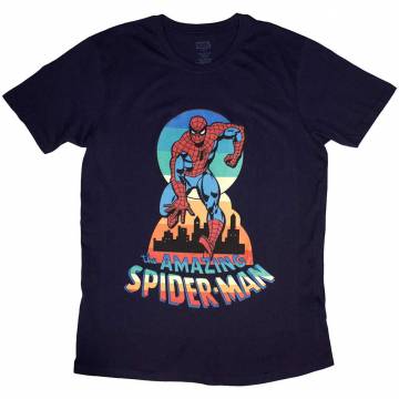 【予約商品】MARVEL COMICS ユニセックスTシャツ: Spider-Man Keyhole
