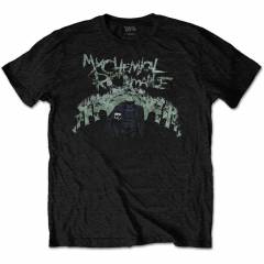 【予約商品】MY CHEMICAL ROMANCE バンドTシャツ ユニセックス: Knight Procession (Black)