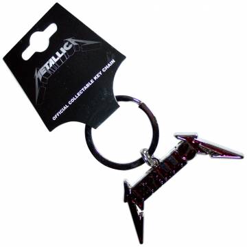 【予約商品】METALLICA Keychain: Bright Red Logo