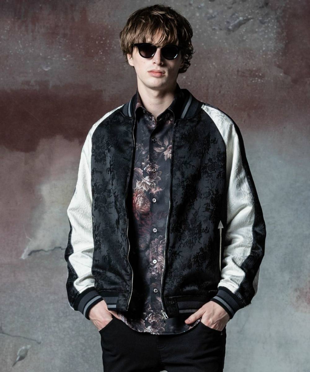 予約商品】glamb(グラム)GB0324/JKT04 : Skelton Ska Jumper 予約商品】glamb(グラム)GB0324/JKT04 : Skelton Ska Jumper