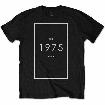 【予約商品】THE 1975 バンドTシャツ ユニセックス: Original Logo - BLACK