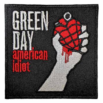 【予約商品】GREEN DAY Standard Woven Patch: American Idiot