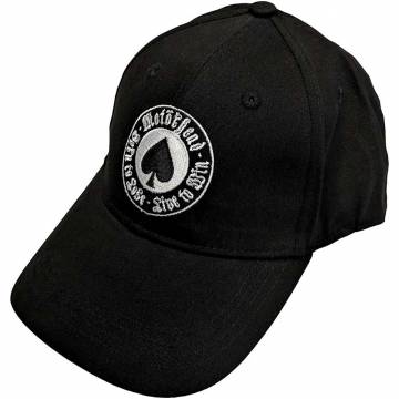 【予約商品】MOTORHEAD Unisex Baseball Cap: Born To Lose (Black) - BLACK
