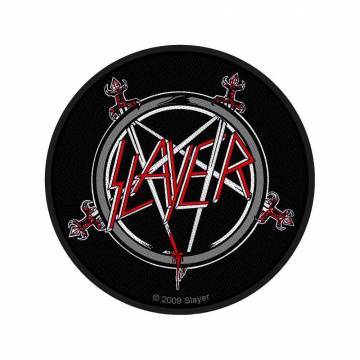【予約商品】SLAYER Standard Woven Patch: Pentagram