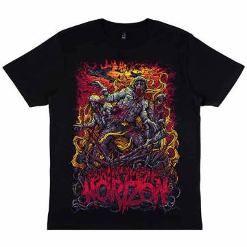 【予約商品】BRING ME THE HORIZON バンドTシャツ ユニセックス: Zombie Army (Black) - BLACK