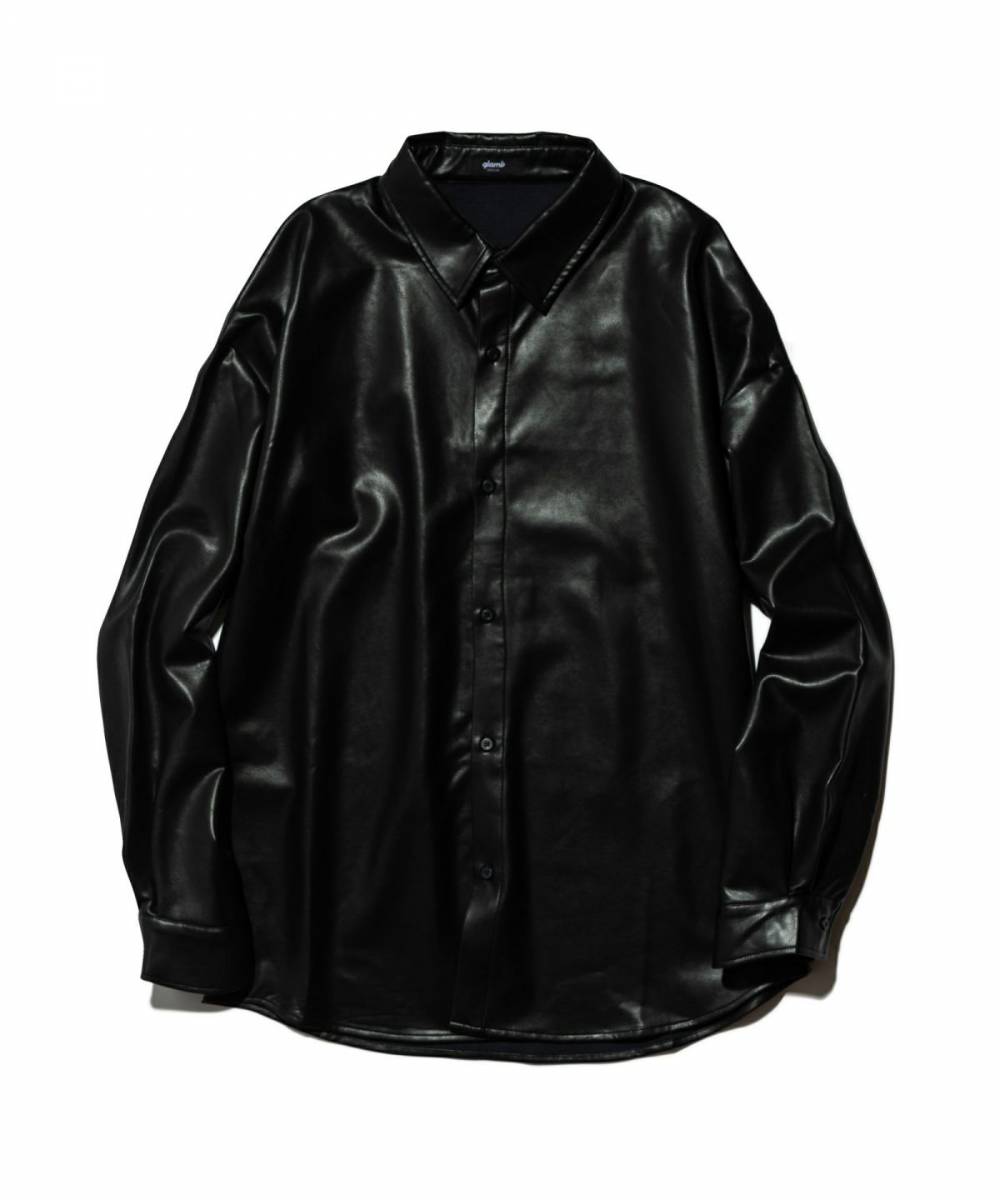 【予約商品】glamb (グラム) PU Leather SH - Black