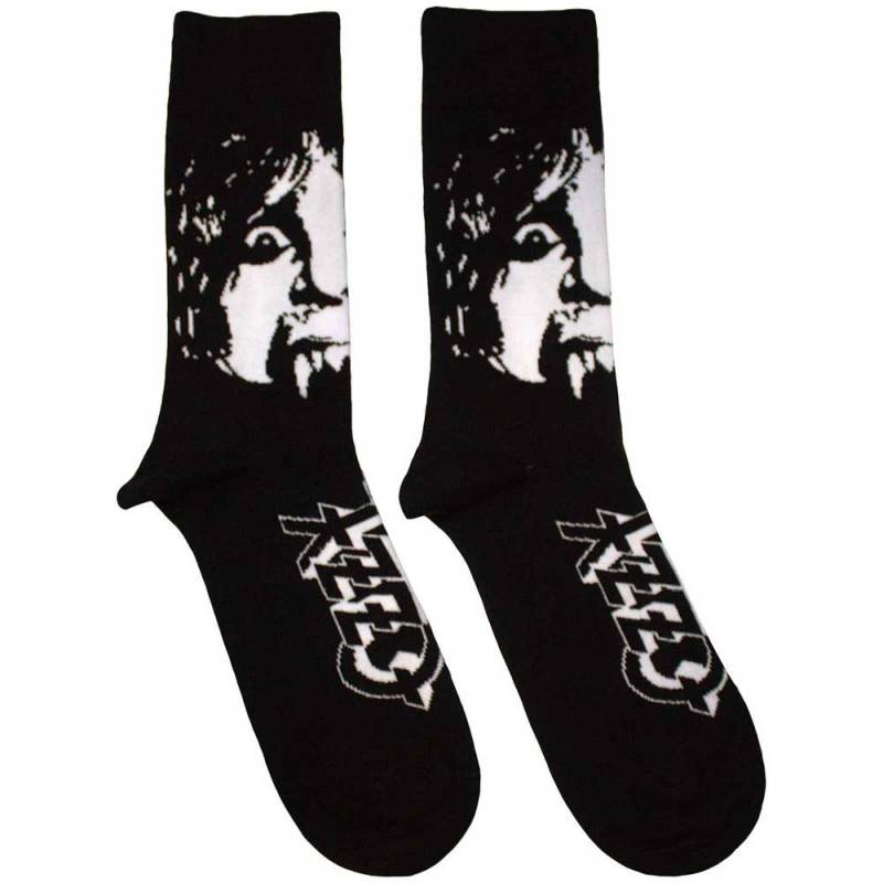 【予約商品】OZZY OSBOURNE Unisex Ankle Socks: Madman (Black) (UK Size 7 - 11)