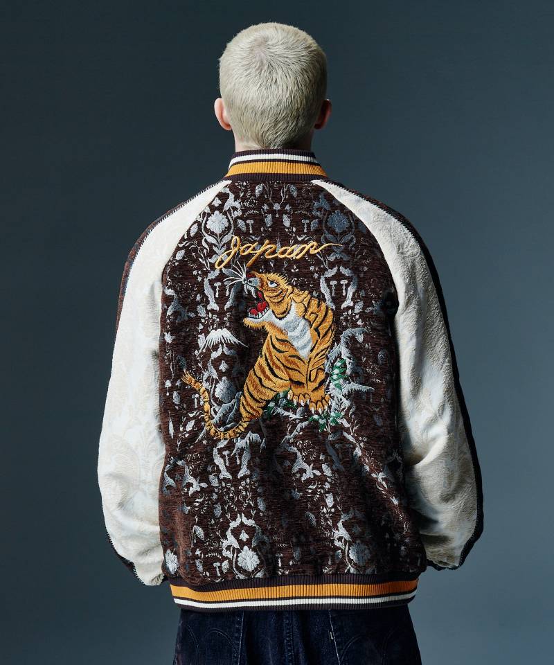 【予約商品】glamb(グラム) Gobelin Ska Jumper / ゴブランスカジャンパー - Brown