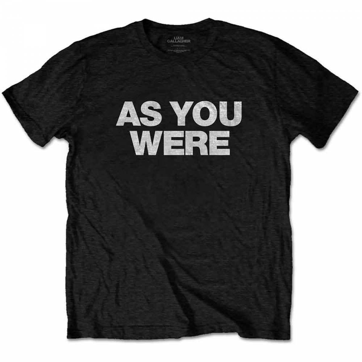【予約商品】LIAM GALLAGHER ユニセックスTシャツ: As You Were