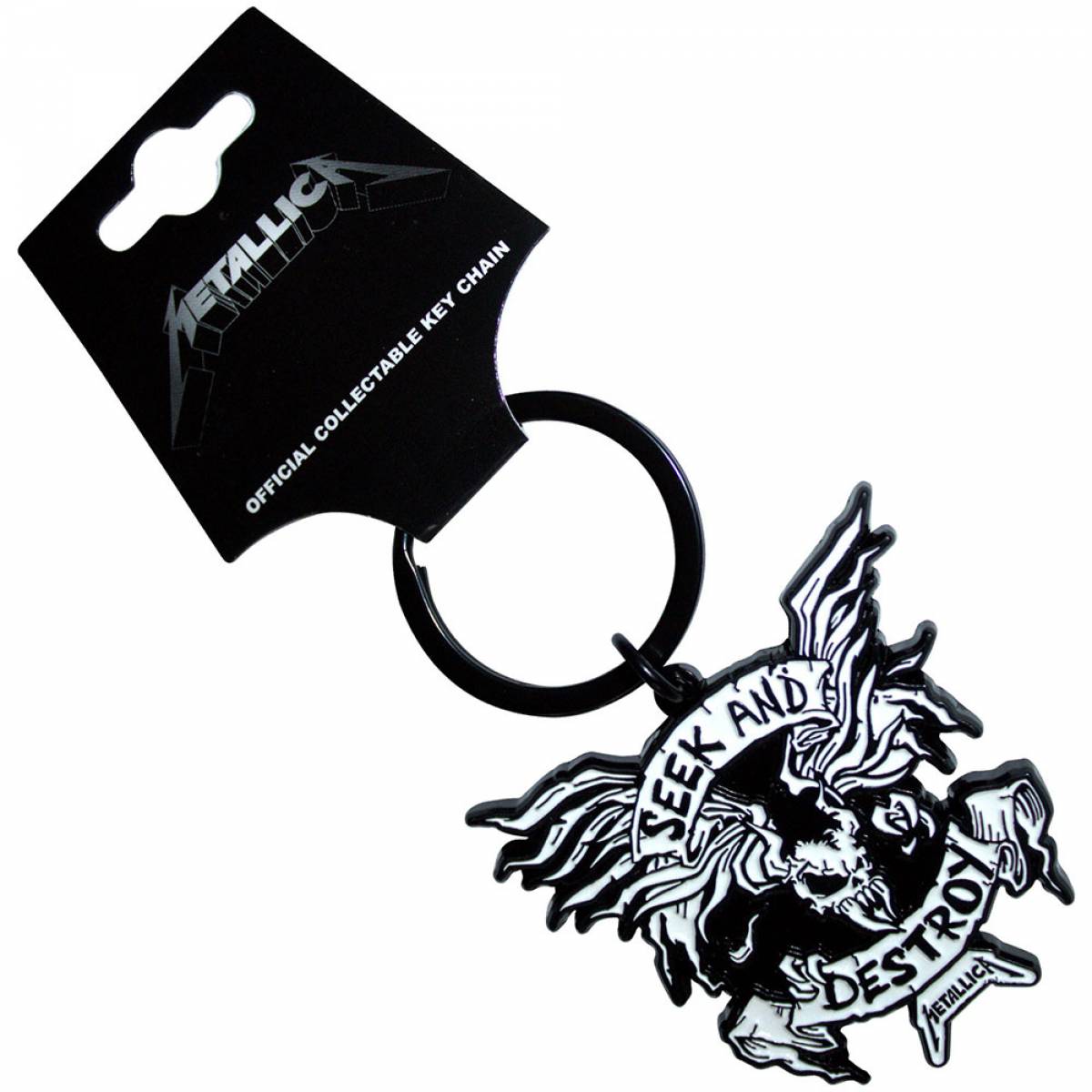 【予約商品】METALLICA Keychain: Seek & Destroy