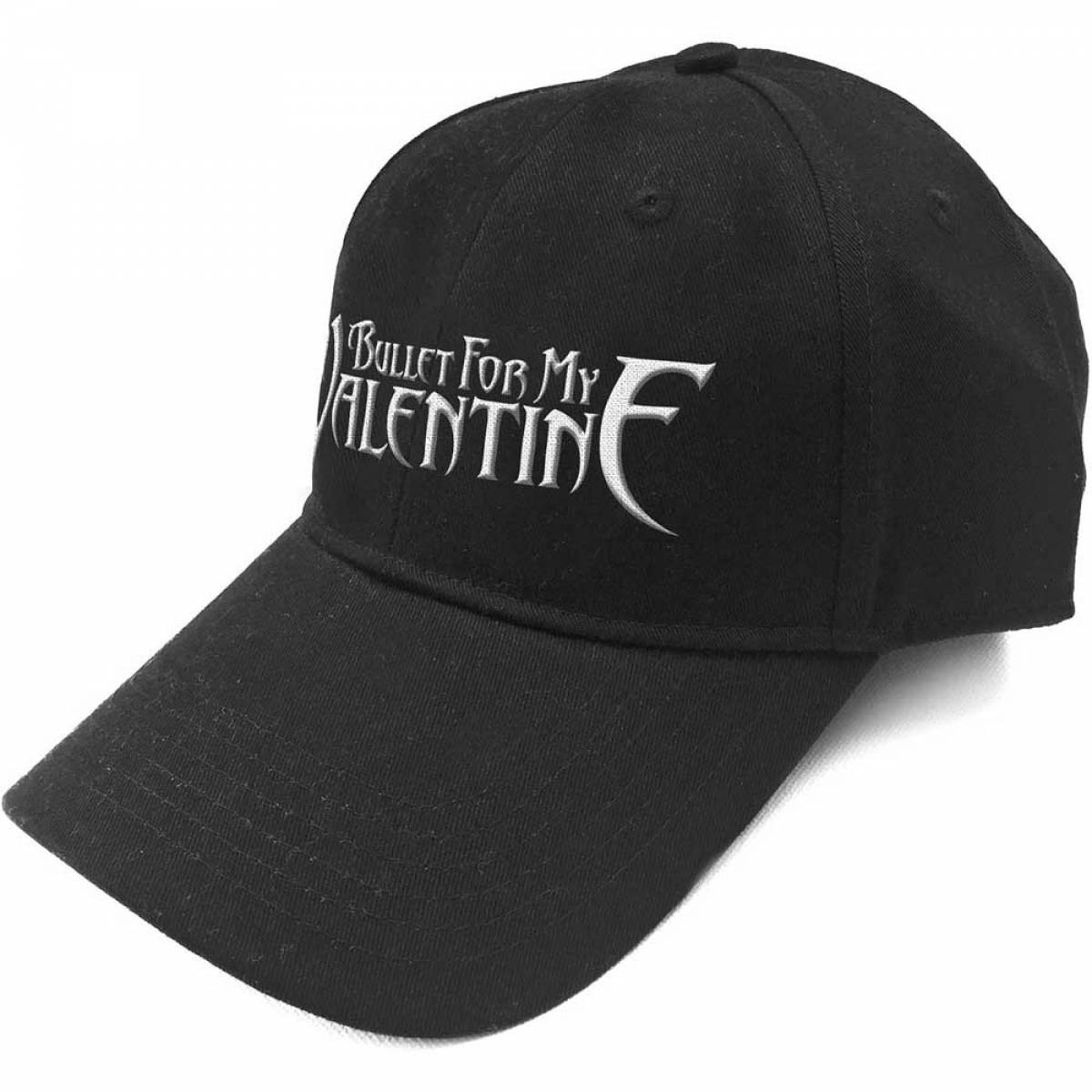 【予約商品】BULLET FOR MY VALENTINE Unisex Baseball Cap: Logo (Black) - BLACK
