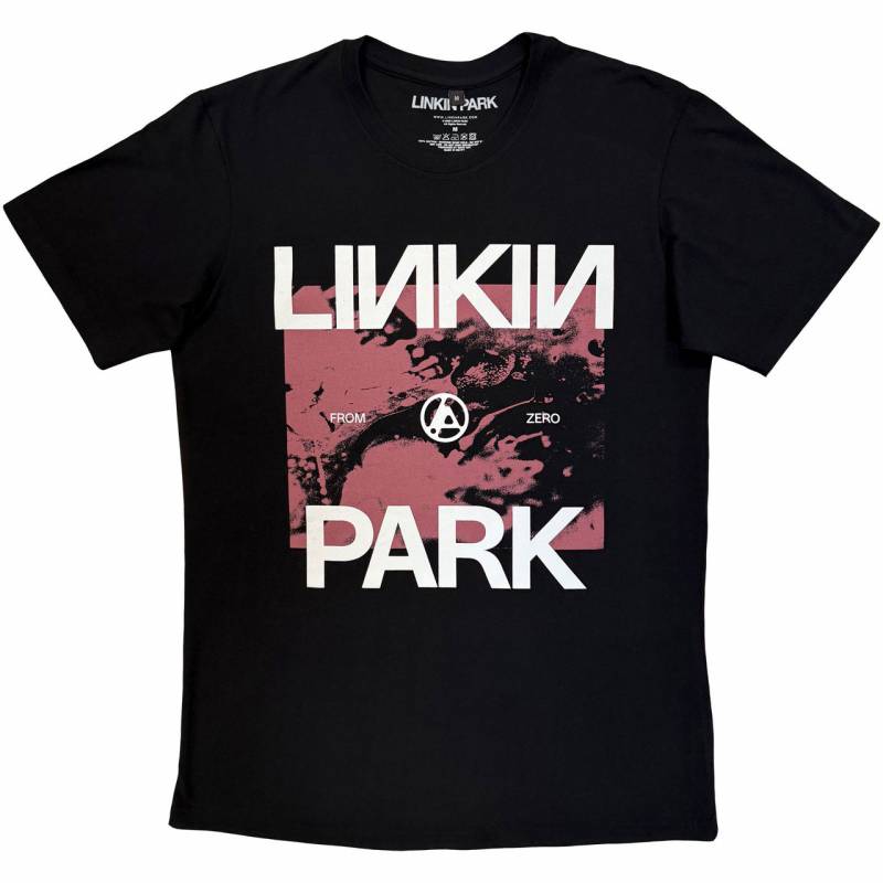 LINKIN PARK Unisex Premium Carbon バンドTシャツ: Zero Park (Black)