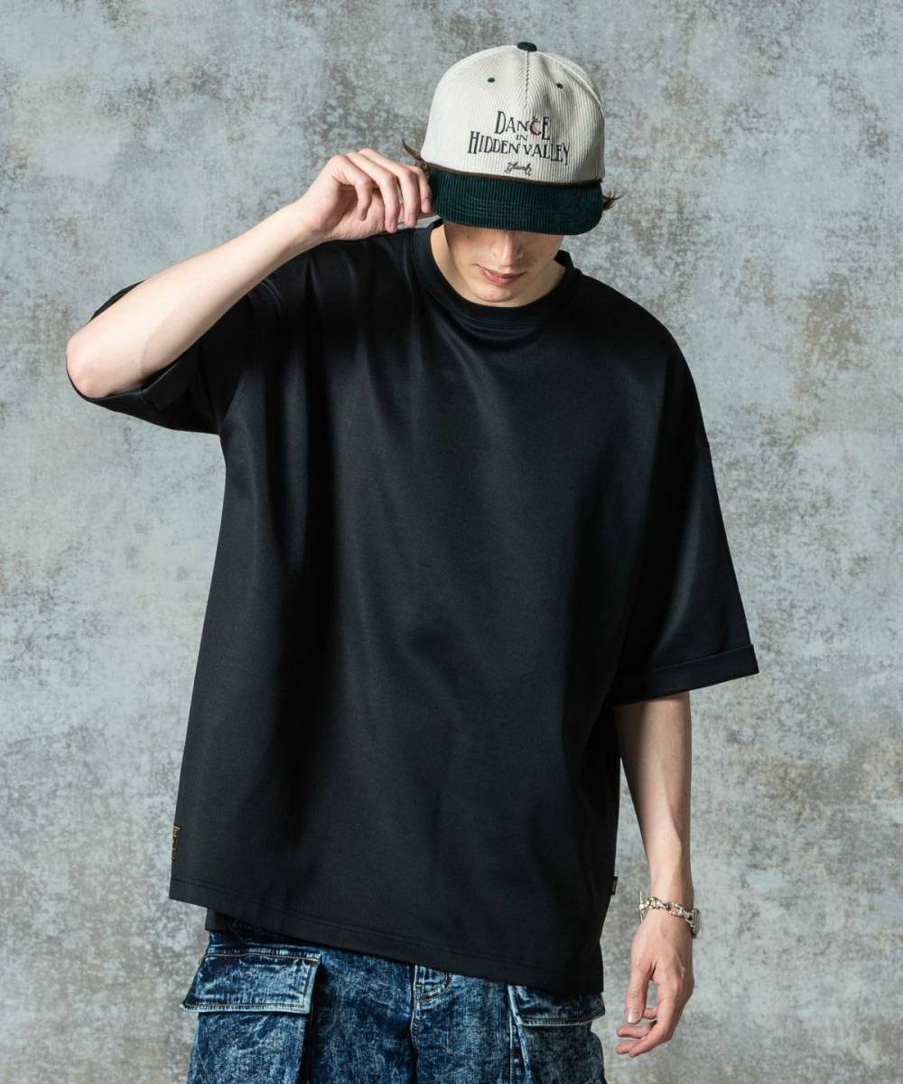 【予約商品】glamb(グラム)GB0325/CS18 : Smooth Sweat T-Shirt / スムーススウェットＴシャツ - Black