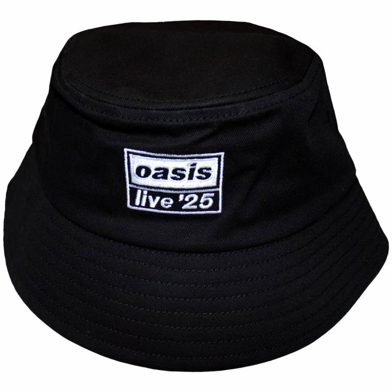 【予約商品】OASIS Unisex Bucket Hat: Live '25 Logo (Black) (Ex-Tour)